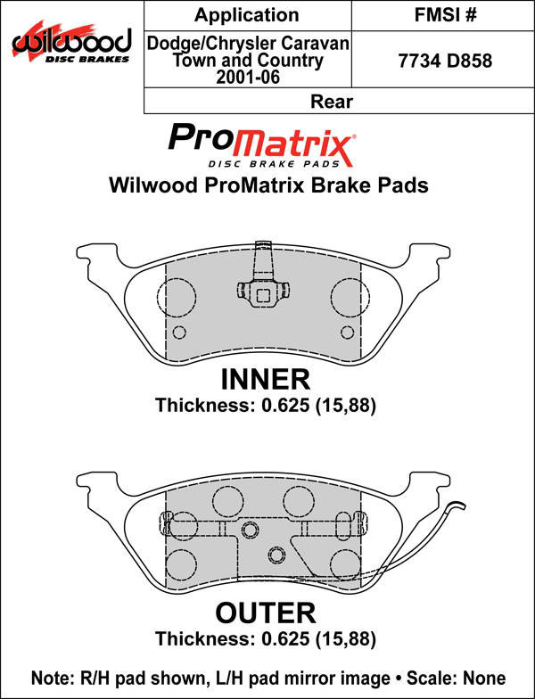 Pad Set, Promatrix, D858